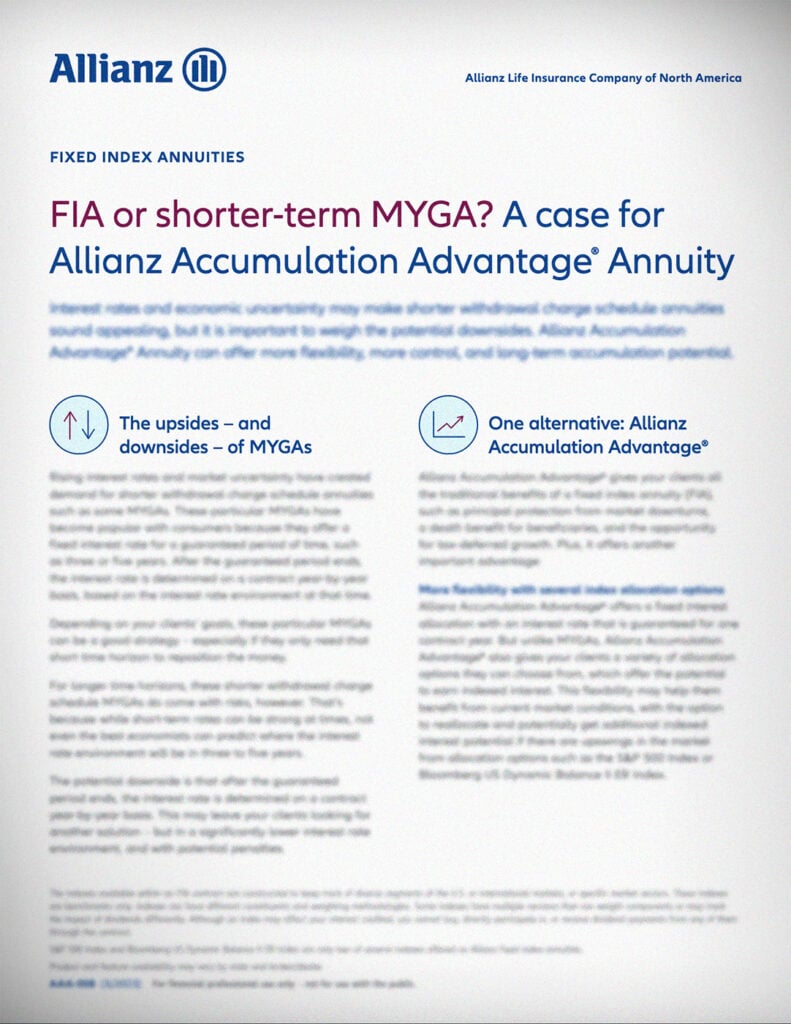 Allianz MYGA White Paper